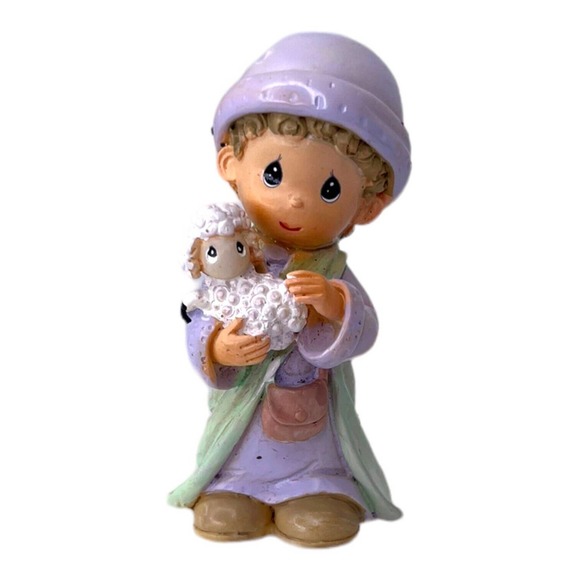 Precious Moments 2007 Nativity Set Joseph Figurine Replacement Piece Resin 2" - Picture 1 of 4